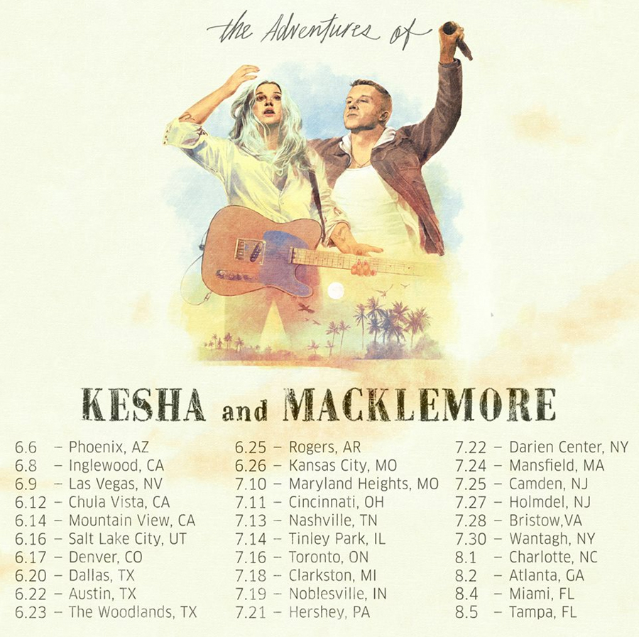k and macklemore tour